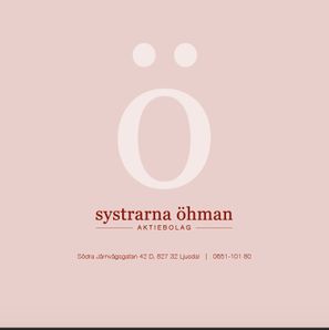 Systrarna Öhman - logotyp
